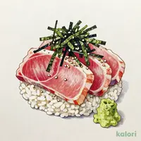 鉄火丼 大盛