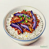 Spicy Mapo Eggplant Beef Bowl, Regular