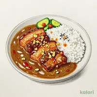 にんにくファイヤーポークロックカレー メガ