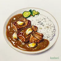 にんにくポークロックカレー メガ