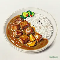 Pork Rock Curry, Large