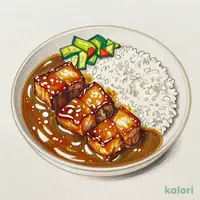 Pork Rock Curry (Triple Meat), Regular