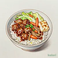 Sukiyaki Beef Bowl (Mini)