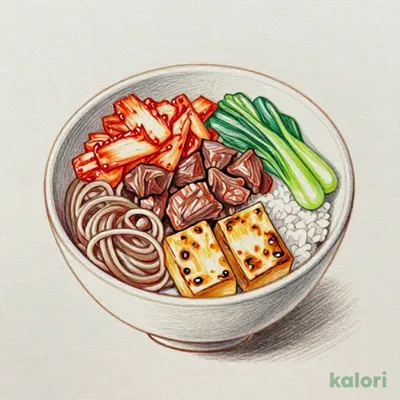 Spicy Sukiyaki Beef Bowl (Extra Large)