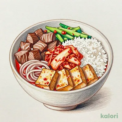 Spicy Sukiyaki Beef Bowl (Mega)