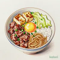 月見すきやき牛丼 並盛