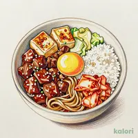 月見辛旨すきやき牛丼 ミニ