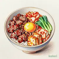 月見辛旨すきやき牛丼 メガ