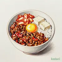 月見辛旨すきやき牛丼 並盛