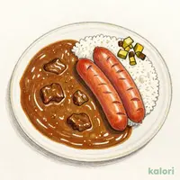 ソーセージビーフカレー 並盛