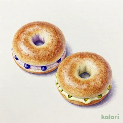 ブルーベリー＆ピスタチオのミニミニベーグルセット