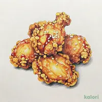 レンジ調理！鶏ももから揚げ風（にんにく醤油）