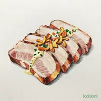 豚ロースやわらかガーリックステーキ