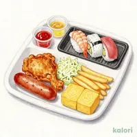 《低学年向け》お子様にぎりAセット（ガチャコイン付き）
