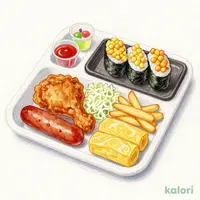 《低学年向け》お子様にぎりBセット(ガチャコイン付き)