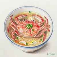 かにの味噌汁(日替わり)