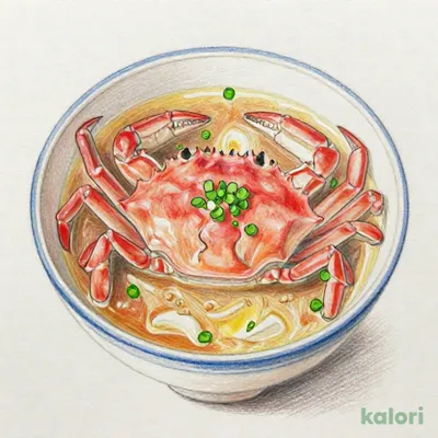 かにの味噌汁(日替わり)