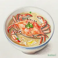 あったか販促★今なら50円お得！かにの味噌汁(日替わり)