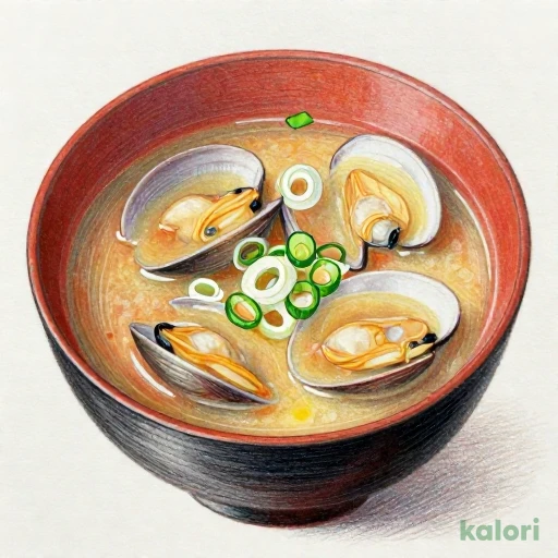 あったか販促☆今なら50円お得！しじみの味噌汁(日替わり) 45kcal
