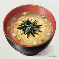 あったか販促★今なら50円お得！青のり味噌汁（日替わり）