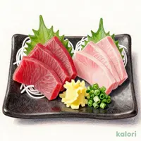 かつおと活〆ブリの２点盛り