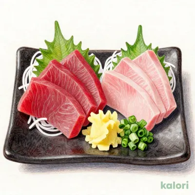 かつおと活〆ブリの２点盛り
