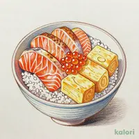いくら親子丼弁当