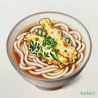 かき揚げうどん