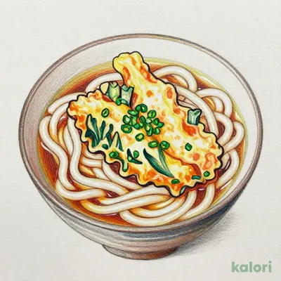 かき揚げうどん