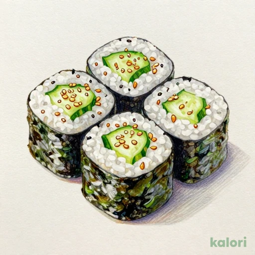 かっぱ巻きさま専用 かっぱ巻き（1本） 200kcal｜カロリー・栄養成分 | すし松 | kalori