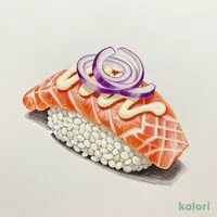 オニオンサーモン（1貫）
