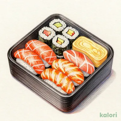 サーモン三昧セット弁当２人前　１６貫