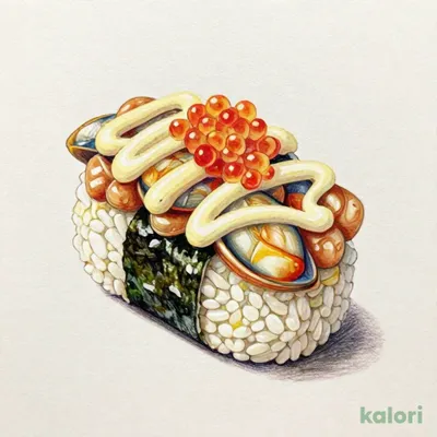 ホッキ貝サラダ軍艦（1貫）