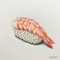 上赤エビ（1貫）