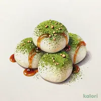 抹茶わらび餅