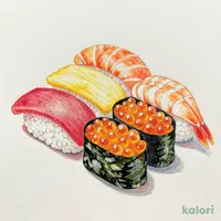握り弁当(上)２人前　１８貫