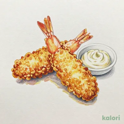 特大エビフライ