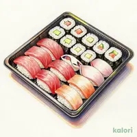 紅白セット弁当３人前　２４貫