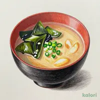 青のり味噌汁（日替わり）