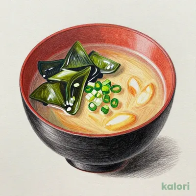 青のり味噌汁（日替わり）