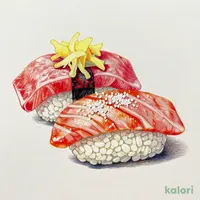 クジラ肉の相盛り食べ比べ