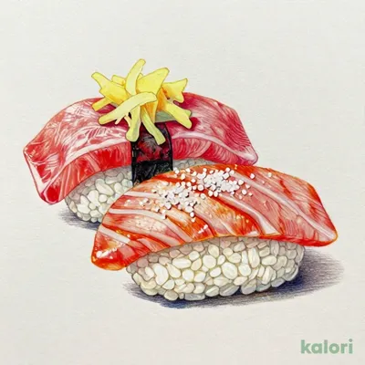 クジラ肉の相盛り食べ比べ