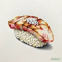 クジラ肉炙り岩塩(１貫)