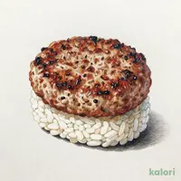 第1弾 ポムポムプリン コラボピック付き ハンバーグにぎり