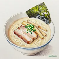 魚粉薫る 魚介豚骨ラーメン