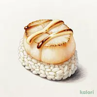 漬け国産ほたて貝柱 マヨ炙り 1貫