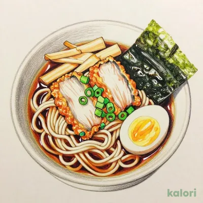 スシロー コク旨まぐろ醤油ラーメン 煮玉子付