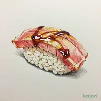 Special Large Fatty Tuna with Burnt Soy Sauce