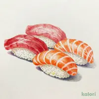 まぐろサーモンセット4種(1人前)