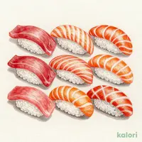 Tuna and Salmon Platter, 4 Varieties (Serves 3)